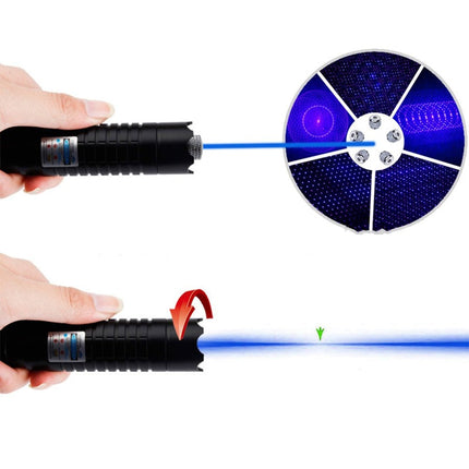 High-Efficiency Laser Torch | Rechargeable Flashlight with 5000m Range | Durable Aluminum for Outdoor Adventures 2