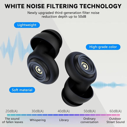 High-Fidelity Loop Earplugs with 50dB Noise Reduction | Comfortable Silicone Design for Music and Sleep 8