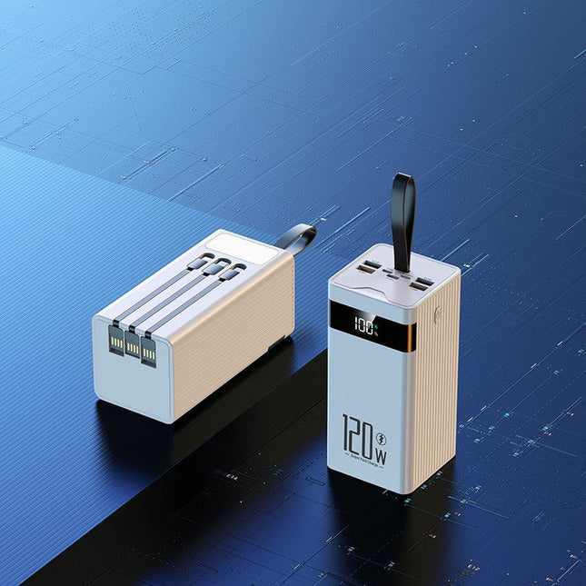 High-Performance Power Bank | Smart Charging & LCD Display | Portable Charger for Travel 0