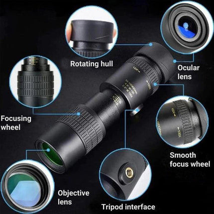 High-Power Monocular Telescope with Night Vision & Autofocus | Ideal Monocular for Bird Watching 3
