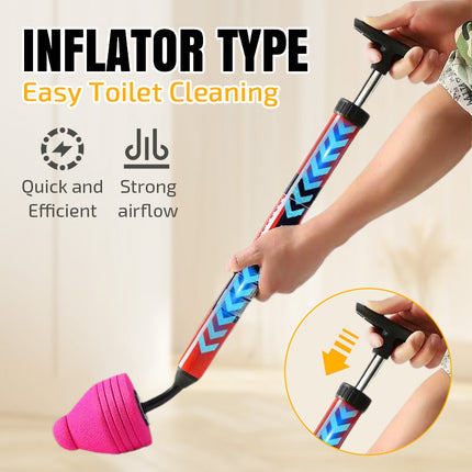 High-Pressure Drain Cleaning Tool | Manual Clog Remover for Chemical-Free Plumbing 6