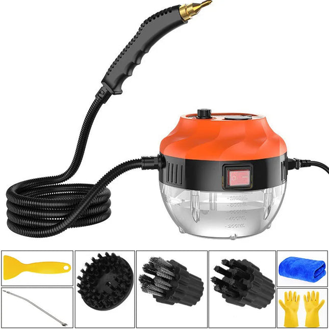 High-Pressure Steam Cleaner | 2800W Power for Deep Cleaning & Disinfection | Versatile Appliance for Home and Car 0