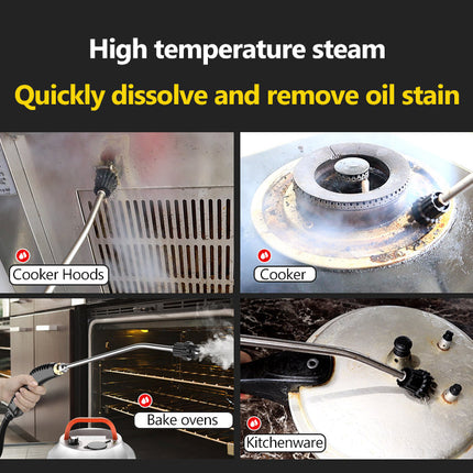 High-Pressure Steam Cleaner | 2800W Power for Deep Cleaning & Disinfection | Versatile Appliance for Home and Car 8