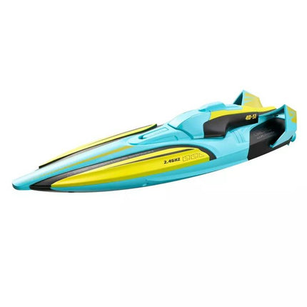 High-Speed RC Racing Boat with Dual Motors & LED Lights for Thrilling Water Adventures 7