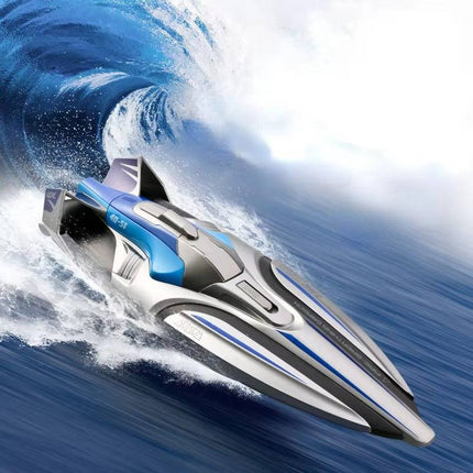 High-Speed RC Racing Boat with Dual Motors & LED Lights for Thrilling Water Adventures 9