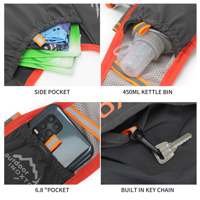 Hike Racer | Breathable Running Backpack Vest with Ultralight Design | Versatile Gear for Outdoor Adventures 1