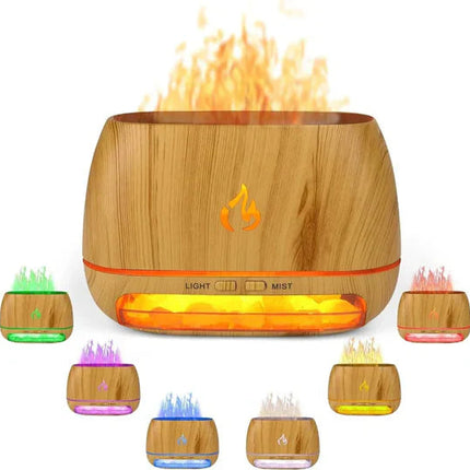 Himalayan Salt Stone | Aroma Diffuser & Humidifier with LED Mood Lighting | Air Purification for Relaxation 3