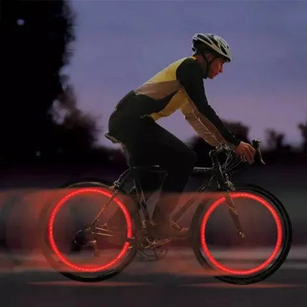 Bicycle Valve LED Lights, Motion Activated Bike Lights for Night Rides