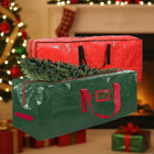 Holiday Organizer | Heavy Duty Christmas Tree Storage Bag with Waterproof Design | Space-Saving Solution for Seasonal Organization 0