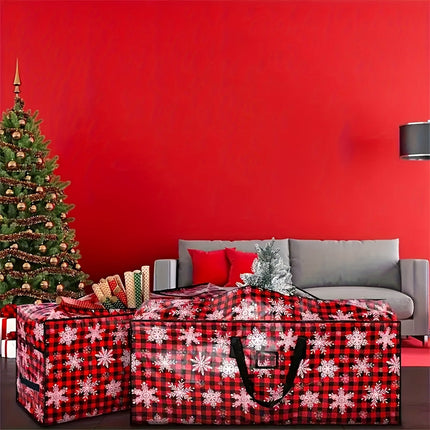Holiday Organizer | Heavy Duty Christmas Tree Storage Bag with Waterproof Design | Space-Saving Solution for Seasonal Organization 8