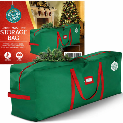 Holiday Storage Solution | Christmas Tree Storage Bag with Waterproof Design | Heavy-Duty Oxford Fabric for Secure Off-Season Protection 5
