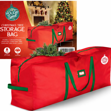 Holiday Storage Solution | Christmas Tree Storage Bag with Waterproof Design | Heavy-Duty Oxford Fabric for Secure Off-Season Protection 6