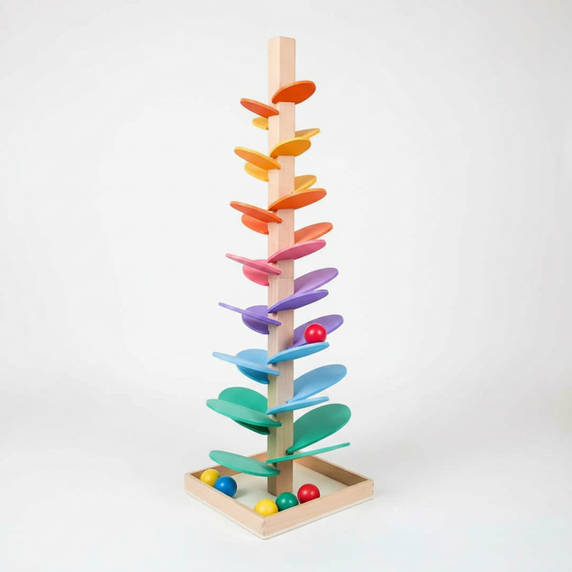 Wooden Marble Run, Sensory Toys for Toddlers – image 9