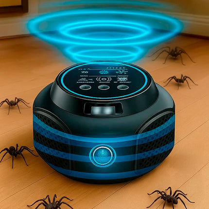 HomeGuard | Ultrasonic Spider Repeller with Chemical-Free Operation | Safe Pest Control for Families 0