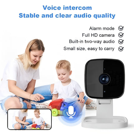 HomeGuard | WiFi Indoor Security Camera with 1080P HD Video | AI Detection for Safe Monitoring 3