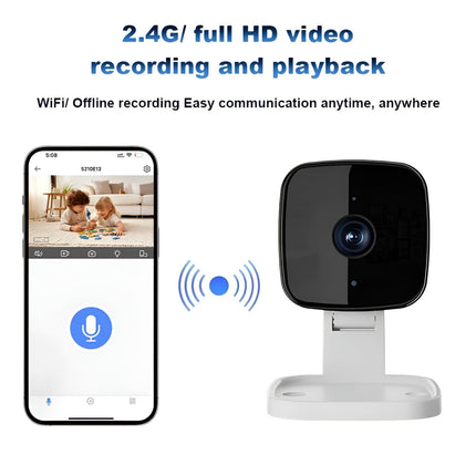 HomeGuard | WiFi Indoor Security Camera with 1080P HD Video | AI Detection for Safe Monitoring 5