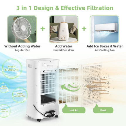 Home Breeze | Portable Air Conditioner Cooler Fan with 4-in-1 Functionality | Adjustable Airflow for Ultimate Comfort 3