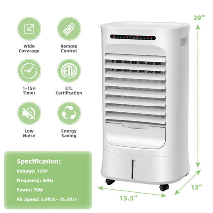 Home Breeze | Portable Air Conditioner Cooler Fan with 4-in-1 Functionality | Adjustable Airflow for Ultimate Comfort 7