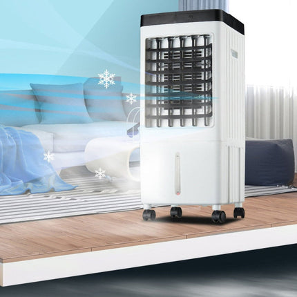 Home Breeze | Portable Evaporative Air Conditioner with Ice Packs | Energy Efficient Cooling for Comfort 1