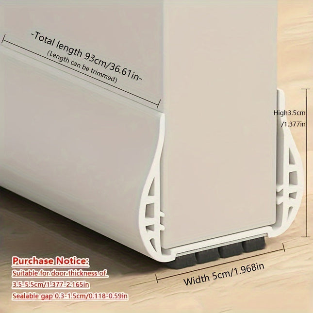 Home Comfort | Door Draft Stopper with Adjustable Length & Energy-Efficient Insulation | Blocks Drafts and Noise for Ultimate Comfort 1