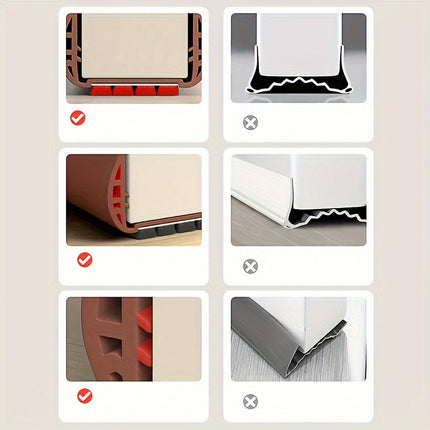 Home Comfort | Door Draft Stopper with Adjustable Length & Energy-Efficient Insulation | Blocks Drafts and Noise for Ultimate Comfort 6