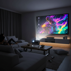 Home Entertainment Mini Projector | 4K Bluetooth & WiFi Streaming | Portable Design for Movies and Gaming 0