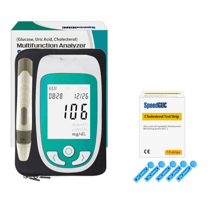 Home Health Monitor | 3-In-1 Device for Cholesterol, Glucose & Uric Acid | Quick Results for Proactive Health Management 5
