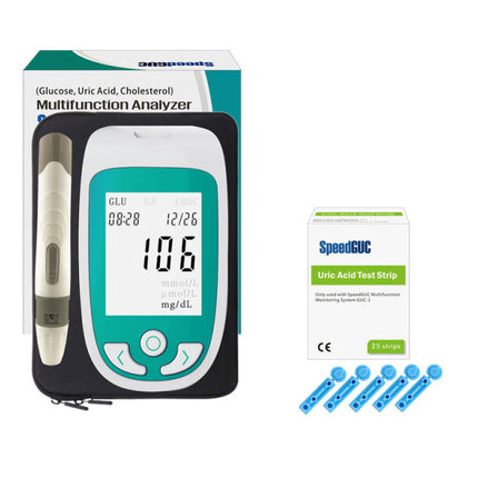 Home Health Monitor | 3-In-1 Device for Cholesterol, Glucose & Uric Acid | Quick Results for Proactive Health Management 6