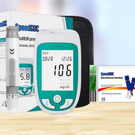 Home Health Monitor | 3-In-1 Device for Cholesterol, Glucose & Uric Acid | Quick Results for Proactive Health Management 7