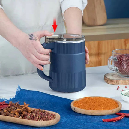 Home Kitchen Essentials | Portable Electric Grain Mill with One-Touch Operation | Compact Design for Fresh Flour Anytime 5