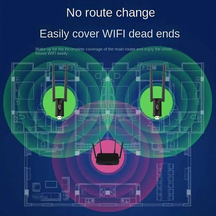 Home Network Booster | WiFi Extender with USB Power for Enhanced Range and Reliable Signal 3