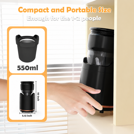 Homemade Delights | Portable Ice Cream Maker with Automatic Operation | Compact Design for Effortless Frozen Treats 3