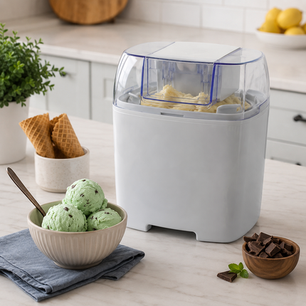 Homemade Treats | Ice Cream Maker Machine with 1.5L Freezing Bowl | Effortless Desserts for Family Fun 2