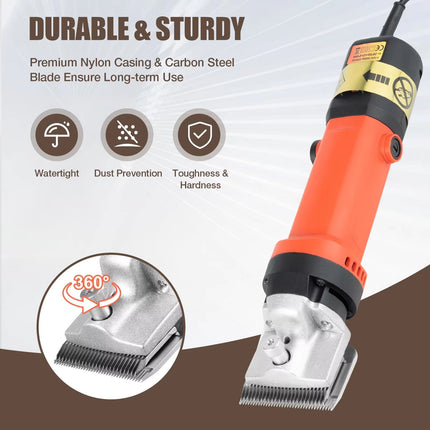 Horse Clippers | Ultra-Quiet Equestrian Clippers with Ergonomic Design | Stress-Free Grooming for Sensitive Horses 4