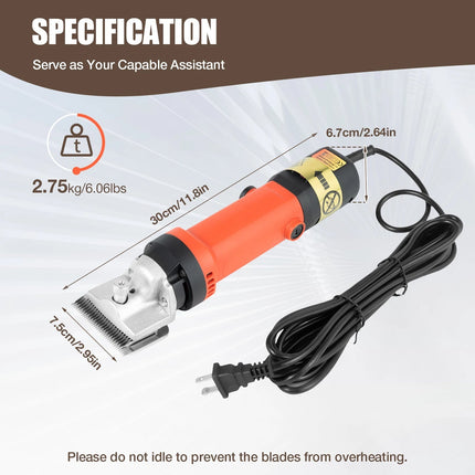 Horse Clippers | Ultra-Quiet Equestrian Clippers with Ergonomic Design | Stress-Free Grooming for Sensitive Horses 7