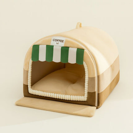 Indoor Dog House, Plush Pet Bed for Winter – image 5
