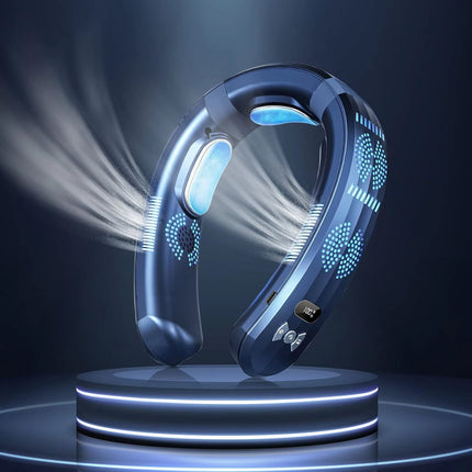 HulaZepyr | Wearable Neck Fan with 360° Airflow & 8-Hour Battery Life for Instant Cooling and Heating 7