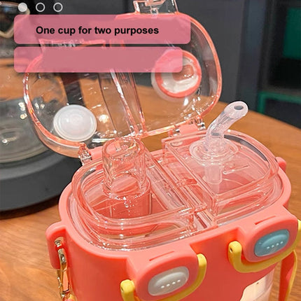 Hydration Buddy | Kids Water Bottle with Double-Bin Design | Eco-Friendly & Fun Hydration Solution 2