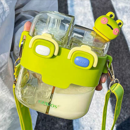 Hydration Buddy | Kids Water Bottle with Double-Bin Design | Eco-Friendly & Fun Hydration Solution 5