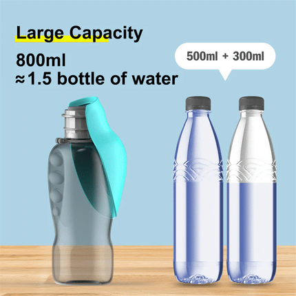 Hydration Buddy | Portable Dog Water Bottle with Collapsible Bowl | One-Handed Use for Easy Hydration 2
