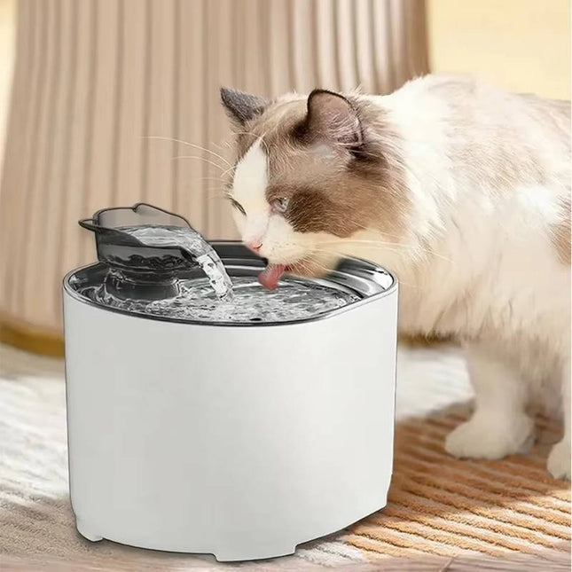 Hydration Haven | Cat Water Fountain with Four-Stage Filtration | Whisper-Quiet Design for Healthy Hydration 0