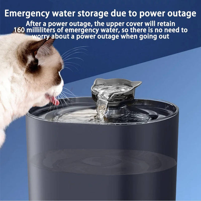 Hydration Haven | Cat Water Fountain with Four-Stage Filtration | Whisper-Quiet Design for Healthy Hydration 1