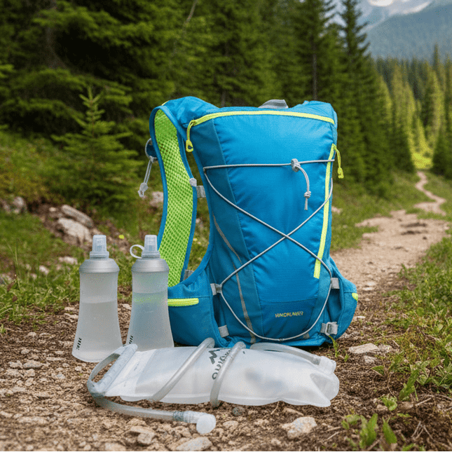 Hydration Pack | 8L Lightweight Design with 1.5L Bladder for Active Adventures 0