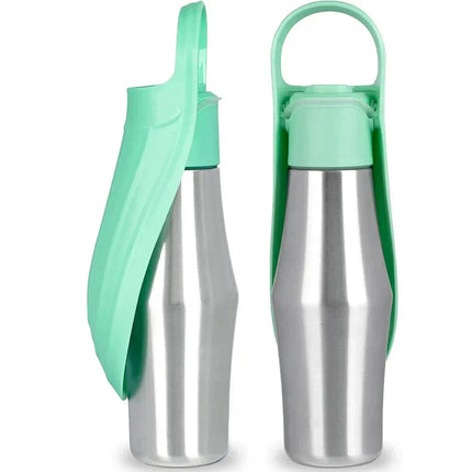 Hydration Solution | Insulated Dog Water Bottle with Leak-Proof Design | Travel-Friendly for Outdoor Adventures 6