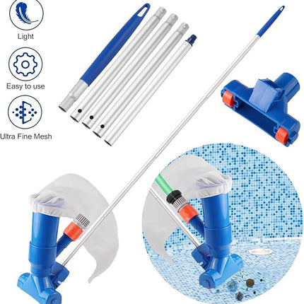 HydroClean | Cordless Pool Vacuum Cleaner with Strong Suction Power | Effortless Above Ground Pool Cleaning Solution 7
