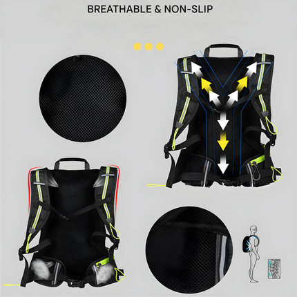 HydroRide | Multifunctional Hydration Backpack with Ergonomic Design | Ideal for Outdoor Adventures 2