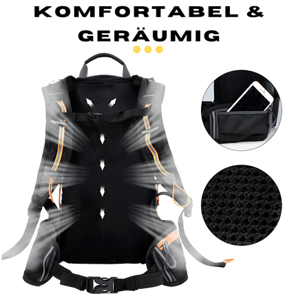 HydroRide | Multifunctional Hydration Pack with 10L Capacity | Lightweight Design for Outdoor Adventures 6