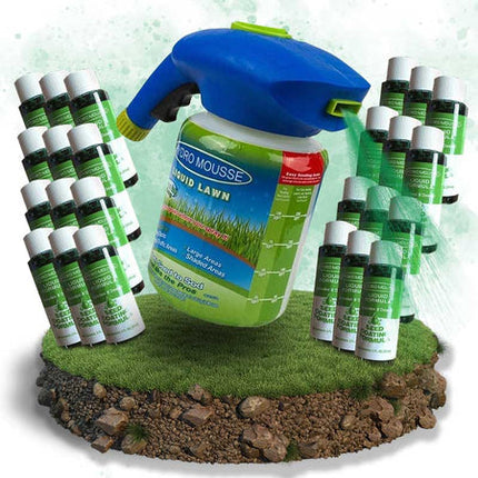 Hydro Mousse | Lawn Repair Spray with Advanced Hydroseeding Technology | Effortless Solution for Lush Green Lawns 0
