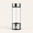 Portable Hydrogen Water Bottle, Hydrogen Water Generator, Rechargeable Borosilicate Glass Water Bottle for Home and Work