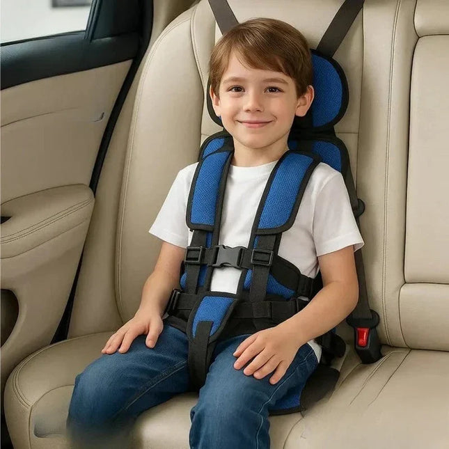 Portable Car Seat, Foldable 5 Point Harness Car Seat for Travel, Travel Car Seat for Kids with Washable Cover_09
